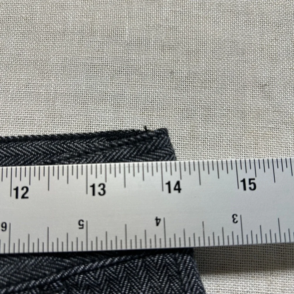 The Children's Place Herringbone Dress Pants Boys Size 14 Black Grey